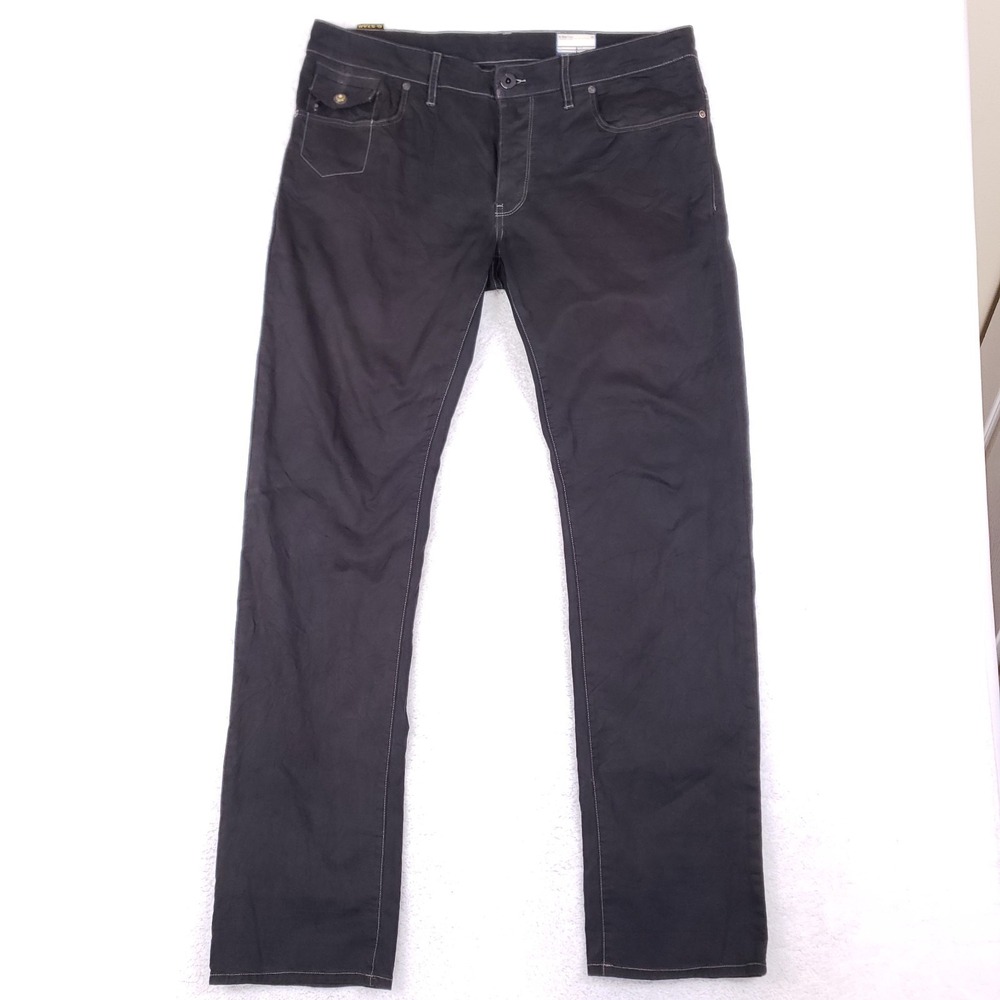 G-Star Raw GS01 Slim Straight Pants 34x34 Black